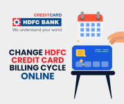 Change HDFC CC billing cycle online